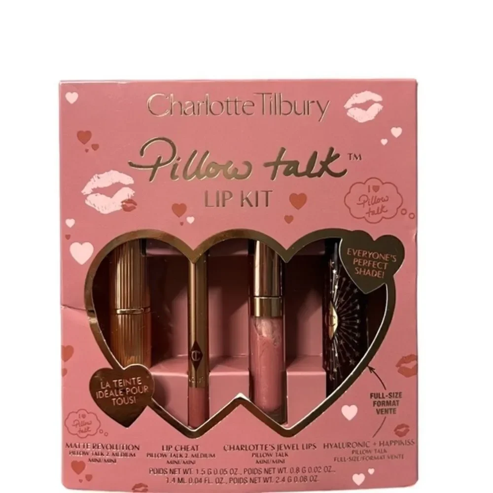 Charlotte Tilbury- Pillow Talk Lip Kit 4 Piece LIMITED EDITION